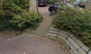 Een looppad in Den Haag