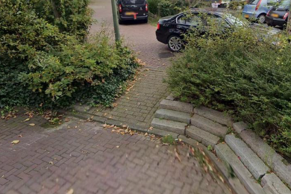 Een looppad in Den Haag