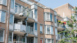 Foto van willekeurige portiekwoning in Den Haag